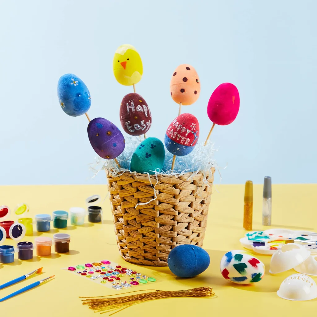 Geode Easter Eggs Decorating Ideas