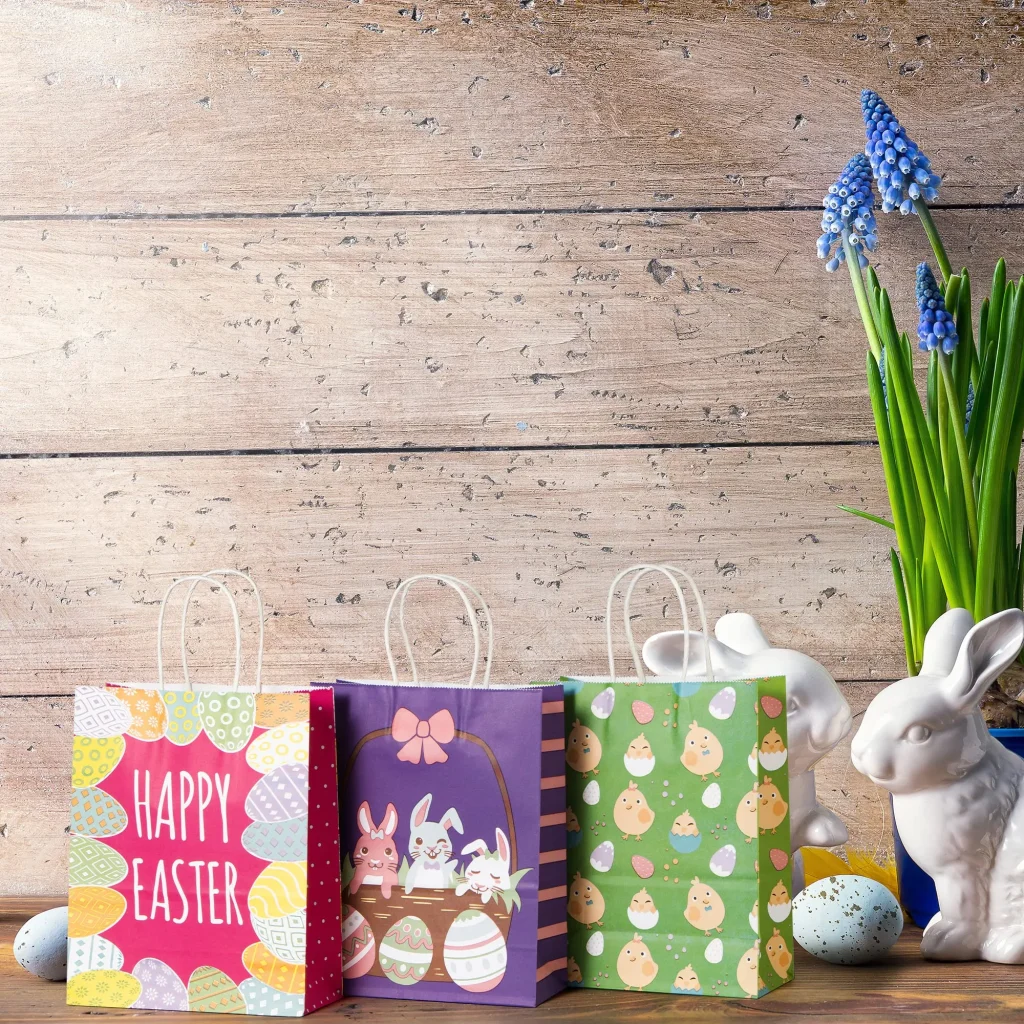 Tote Paper Easter bags