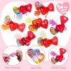 28 Pack Valentine's Day Sticky Hands with Cards, Classroom Exchange Gift for Kids