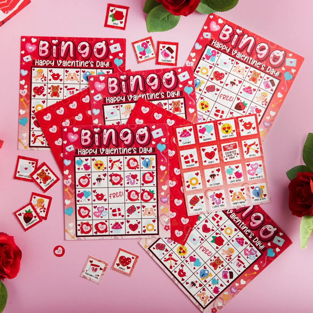 How to Set-Up Valentine’s Day Bingo