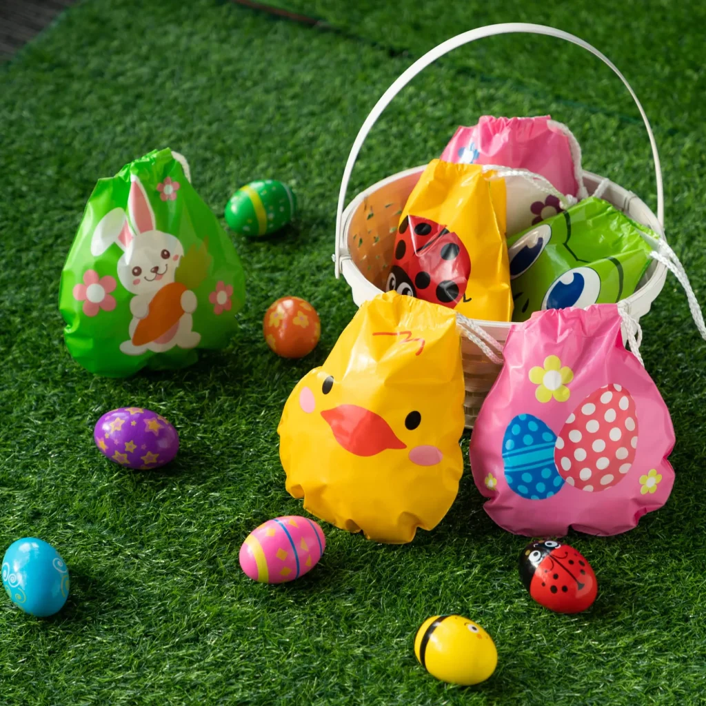 Drawstring Easter Treat Bags