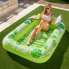 70in x 46in Large Green Suntan Tub Pool Floats Sun Tan Tub