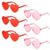 Valentine's Day Heart Shape Rimless Sunglasses