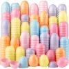 150Pcs 2.3in Colorful Bright Plastic Pastel Easter Eggs for Easter Hunt (4)