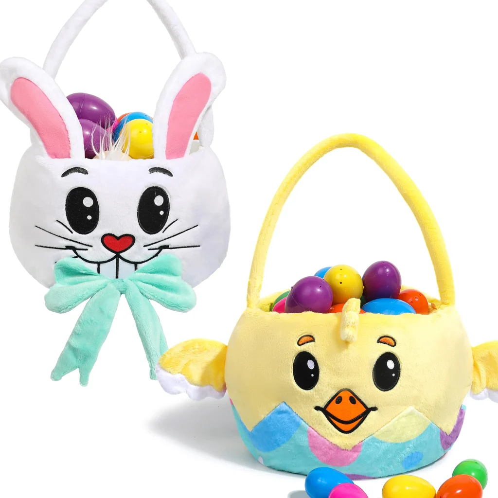 Bunny-shaped Easter Baskets