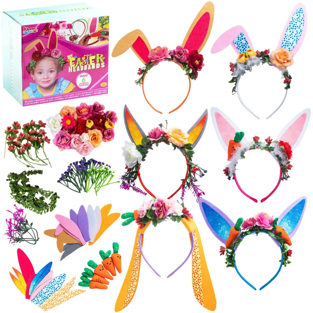 Flower Crown Bunny Ears Headband Kits