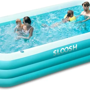 Full-Sized Inflatable Pool with Seats Inflatable Swimming Pool